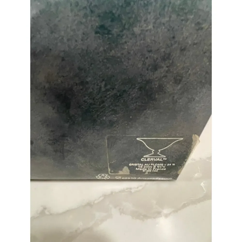 Vintage J.G. Durand Lead Crystal Bowl - Clerval Design - NEW IN BOX